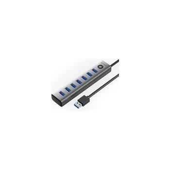 ORICO USB3.0 HUB 7 port Black - CL7U-U3- (CL7U-U3-10-GY-BP)
