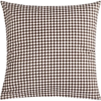 Bellatex Vankúš Berta Kocka hnedá 45x45