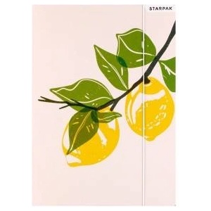 Starpak Briefcase with eraser A4 Fruits