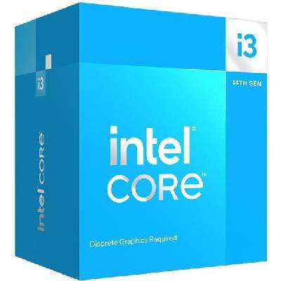 Intel Core i3-14100 processor, 3.50GHz,12MB,LGA1700, Graphics, BOX, s chladičom BX8071514100