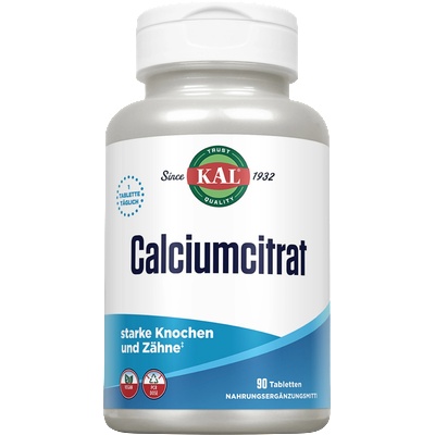 KAL Калциев цитрат - 90 таблетки