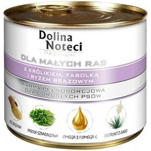 Dolina Noteci PREMIUM за малки породи с заек, боб и ориз 12x185 г