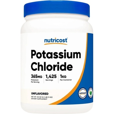 Nutricost Potassium Chloride [1000 грама]
