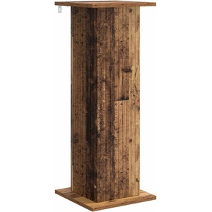 vidaXL Стойка за растения Старо дърво 30, 5 x 30 x 80, 5 см (899776)