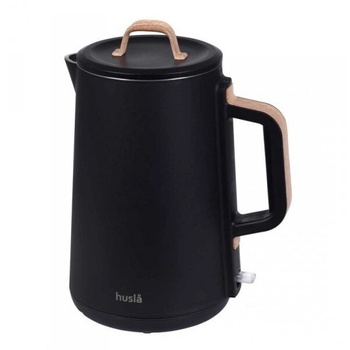 Image 1 of huslå електрическа кана 1, 5L 2000W черна (73929)