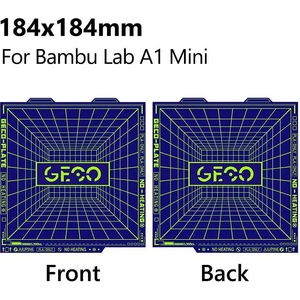 Two Trees Двустранна подложка GECO за PLA - за студен печат (Anycubic / Creality / Bambu и други)
