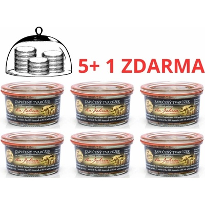 Via Delicia zapečený tvarůžek na vepřové paštice 6 x 130 g