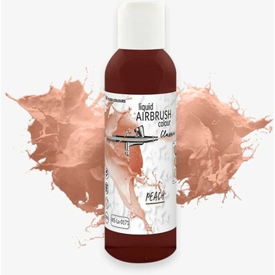 Food Colours airbrush farba tekutá Peach 135 ml
