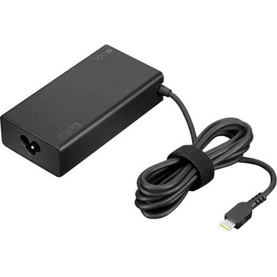 Lenovo 4X21M37469 захранващ адаптор и инвертор На закрито 100 W Черен (4X21M37469)