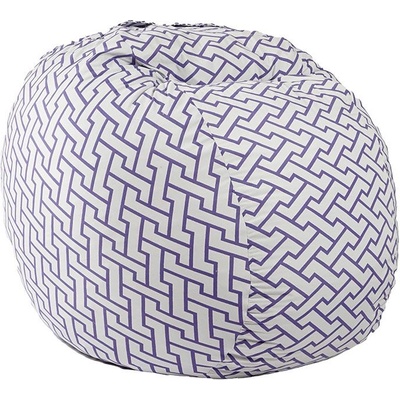 PUFRELAX Барбарон 600л. King Size, Zappity Purple, Перящ се калъф, Пълнеж с микс от мемори пяна и дунапрен, Гама Premium (PUF-M-K-PT-ZAP)