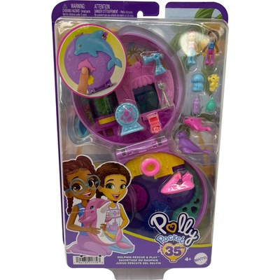 Mattel Polly Pocket Pidi svět do kapsy Záchrana delfínů HWN96