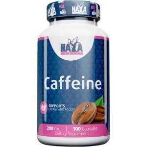 Haya Labs Caffeine 200 mg [100 капсули]