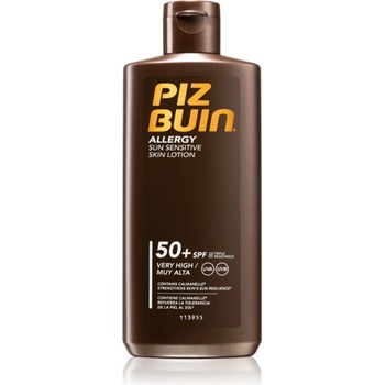 PIZ BUIN Allergy защитно мляко за загар за суха и чувствителна кожа SPF 50+ 200ml