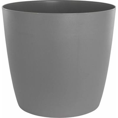 Plastkon Ella Twist N Roll Samozavlažovací květináč, 30 x 26 cm, plast, šedý 4114065128