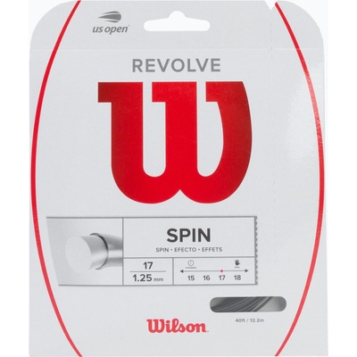 Wilson Revolve 17 12, 2 м тенис струна черна WRZ946900+