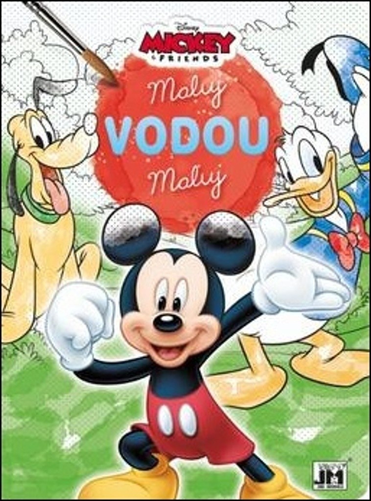 Mickey Mouse Maluj vodou