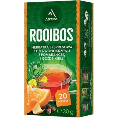 Astra rooibos čaj pomaranč a klinček 20 vrecúšok