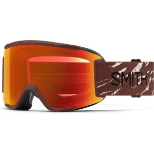 SMITH Ски маска Smith Squad S ChromaPop Mirror S2 + S0 Ski goggles - Rust ReNU Natural / CP Everyday Red Mirror + Clear (417-5391-0511)