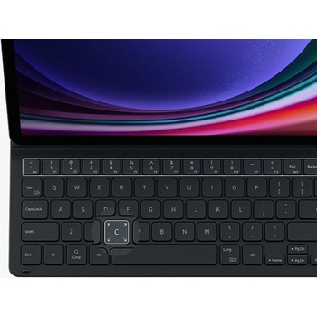 Samsung Galaxy Tab S9 Ochranný kryt s klávesnicí černý EF-DX710UBEGWW