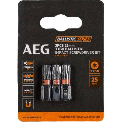 AEG 25 mm TX30 3 ks AAK253TX30