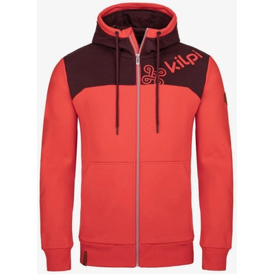 Kilpi Червен мъжки суитшърт s качулка Kilpi Era-M Kilpi | Cherven | МЪЖЕ | XS