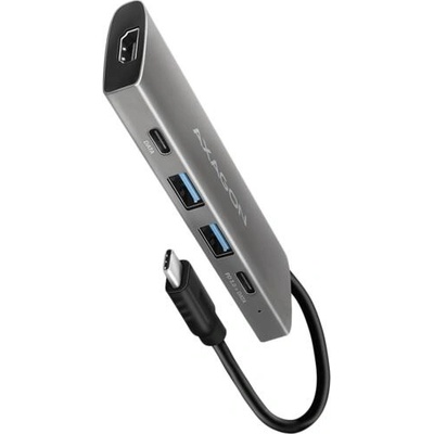 AXAGON HMC-5H USB-C 5Gbps 5-в-1 хъб, 3x USB-A, HDMI 4K, PD 100W, 1 m кабел (HMC-5H)
