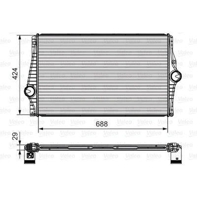 Chladič turba VALEO 818280