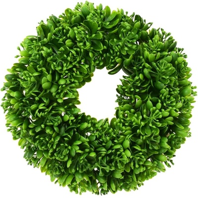 VENIEC SUKULENT KVET ZELENÝ 28CM