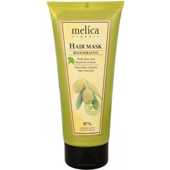 Melica regeneračná maska ​​na vlasy s extraktom z olív a lopúcha 200 ml