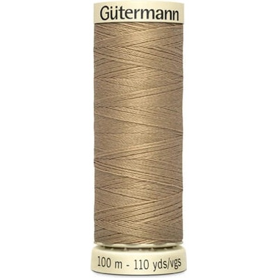 Nit PES Gütermann 100 (100m) - univerzální barva 265 - béžová