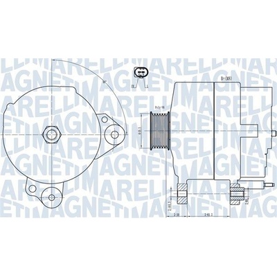 Generátor MAGNETI MARELLI 063731817010