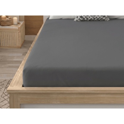 Textilomanie Plachta z mikrovlákna microvelle tmavo sivá 90x200