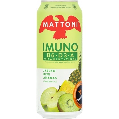 Mattoni Imuno jablko & kiwi & ananas 0,5 l