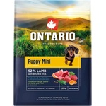 ONTARIO Puppy Mini Lamb & Brown Rice 2, 25 кг