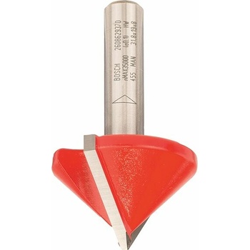 BOSCH fréza v tvare V, Expert for Wood, 8 mm, D 31,8 mm, L 19 mm, G 51 mm, G 90° 2.608.629.
