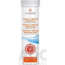 Livsane Vitamín C pomaranč 20 šumivých tabliet