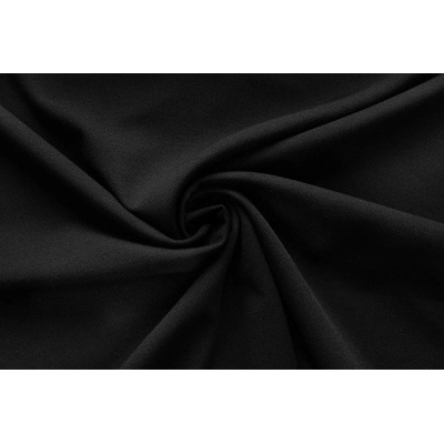 Úplet Vis/Pam/Ly ČERNÝ MELÍR 170 cm - látka na šaty, kalhoty a sukně