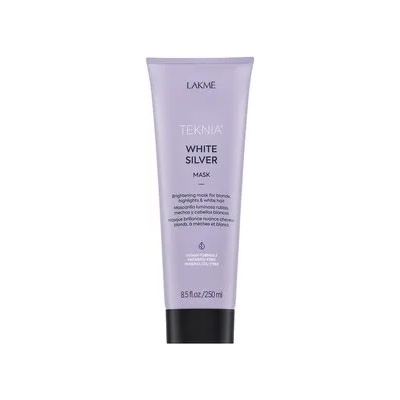 Lakmé Teknia White Silver Mask Неутрализираща маска за платинено руса и сива коса 250 ml