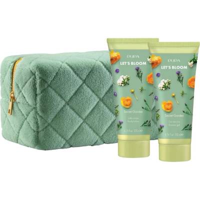 Pupa Milano Pupa Let's Bloom Комплект Secret Garden - Душ гел и Лосион, 2 x 200 ml + Несесер