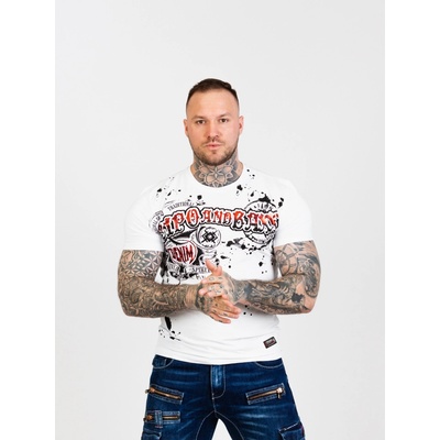 Cipo & Baxx pánske tričko CT713 biele