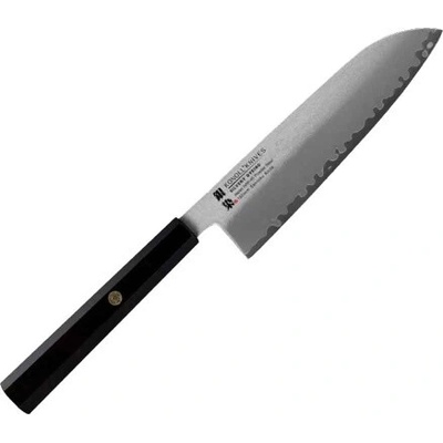 KONOLL kuchyňský nůž Santoku 180 mm Silver Dyeing