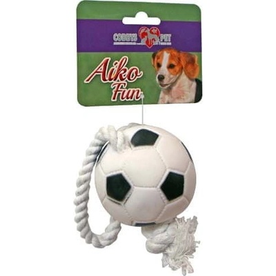 Cobbys Pet Aiko Fun Futbalová lopta na lane 26 cm