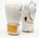 LEONE 1947 Боксови Ръкавици Leone DNA Premium GN002 White - 14 oz