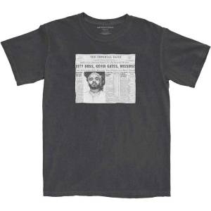 Kevin Gates The Paper Charcoal Grey M Риза (KEVTS03MC02)