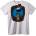 NOONEBRAND Тениска с Кукимонстър и Печено Пече - 2XL, White