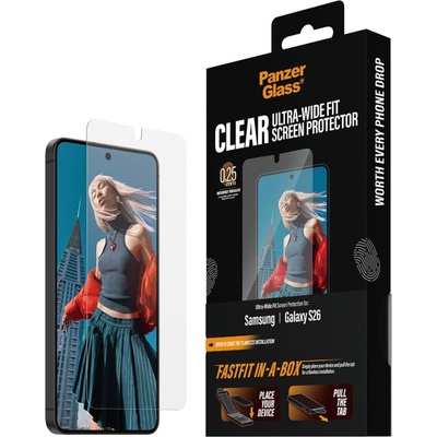 Panzer Стъклен протектор PanzerGlass - UWF w. FASTFIT IN-A-BOX, Galaxy S26 (5715685033858)
