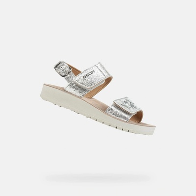 Geox Sandal Costarei G001228 Stříbrná