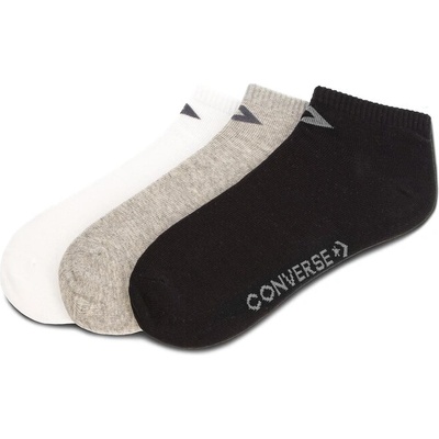 Converse Комплект 3 чифта къси чорапи унисекс Converse E747A-3020 Бял (E747A-3020)