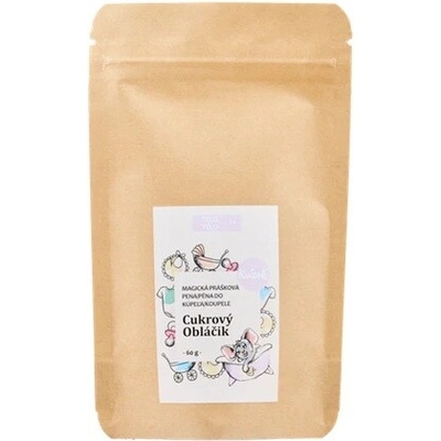 Kvitok Magická pena do kúpeľa Cukrový obláčik 60g