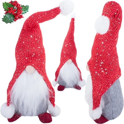 Verk 26023 Vánoční dekorace Skřítek 30 cm, červený – Zbozi.Blesk.cz